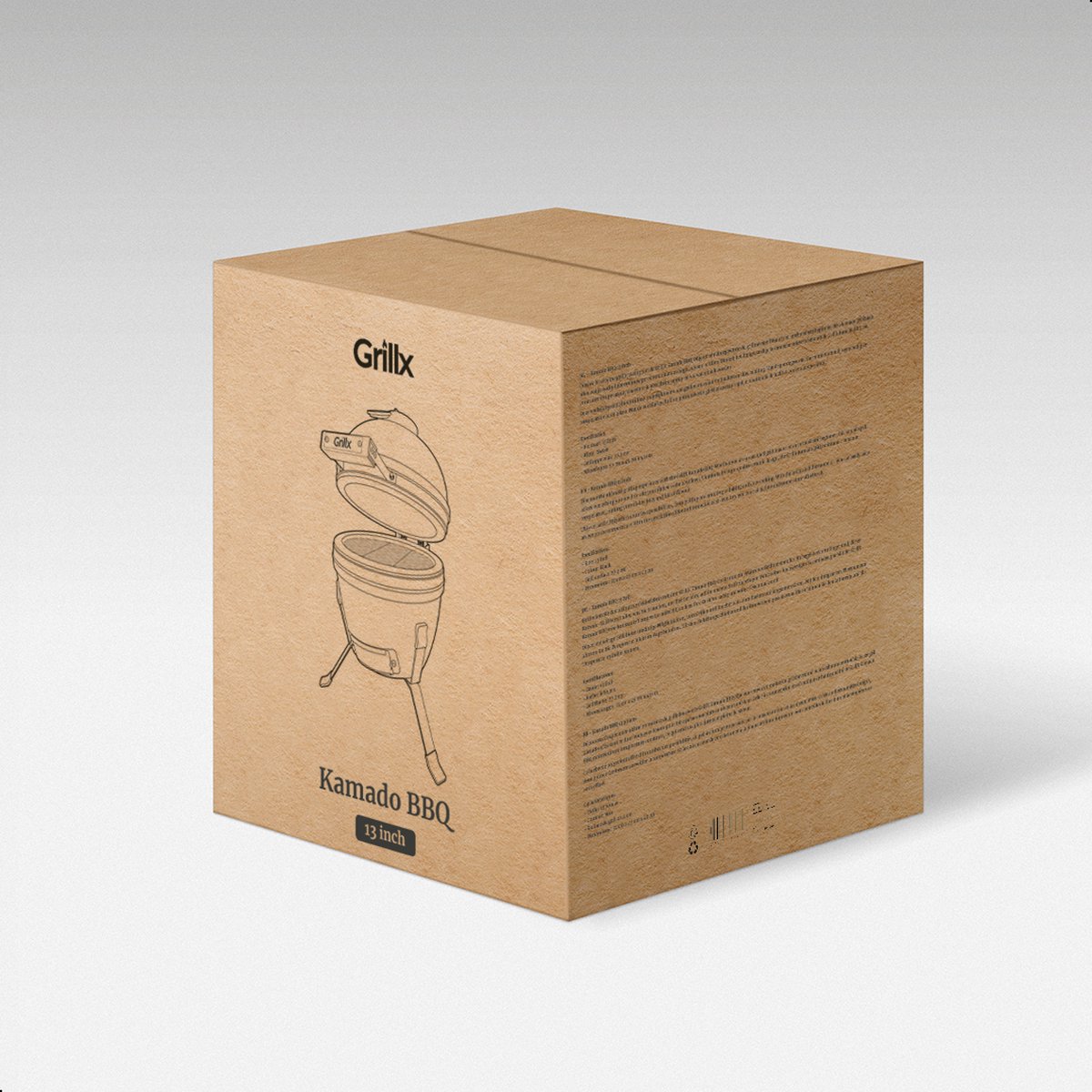 Kamado BBQ 13 inch - Afbeelding 4